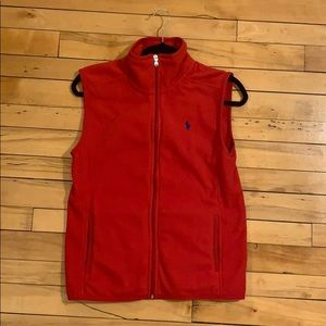 Polo red vest